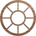 thumbnail image 1 of 40"OD x 14 1/2"ID x 3/8"T Grace Wood Fretwork Pierced Ceiling Medallion, Walnut, 1 of 3