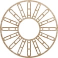 thumbnail image 1 of 40"OD x 14 1/2"ID x 3/8"T Hale Wood Fretwork Pierced Ceiling Medallion, Red Oak, 1 of 3