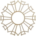 thumbnail image 1 of 40"OD x 14 1/8"ID x 1/4"T Augustus Wood Fretwork Pierced Ceiling Medallion, Hickory, 1 of 3