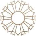 thumbnail image 1 of 40"OD x 14 1/8"ID x 3/8"T Augustus Wood Fretwork Pierced Ceiling Medallion, Red Oak, 1 of 3