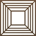 thumbnail image 1 of 40"OD x 14 5/8"ID x 1"P Raven Architectural Grade PVC Pierced Ceiling Medallion, Copper, 1 of 10