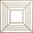 thumbnail image 1 of 40"OD x 14 5/8"ID x 3/8"T Raven Wood Fretwork Pierced Ceiling Medallion, Birch, 1 of 3