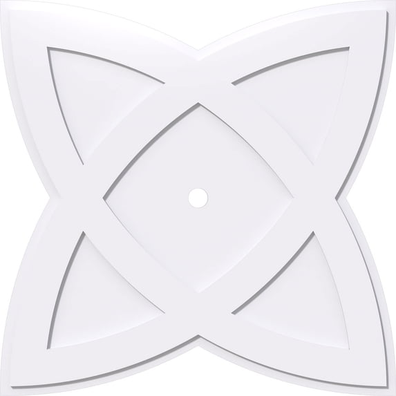 40"OD x 2"ID x 15"C x 1"P Cosmo Architectural Grade PVC Contemporary Ceiling Medallion