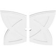 thumbnail image 1 of 40"OD x 3"ID x 15"C x 1"P Cosmo Architectural Grade PVC Contemporary Ceiling Medallion, Two Piece, 1 of 7
