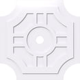 thumbnail image 1 of 40"OD x 4"ID x 13 1/4"C x 1"P Haus Architectural Grade PVC Contemporary Ceiling Medallion, 1 of 11