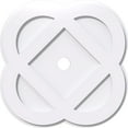 thumbnail image 1 of 40"OD x 4"ID x 16"C x 1"P Charlotte Architectural Grade PVC Contemporary Ceiling Medallion, 1 of 11