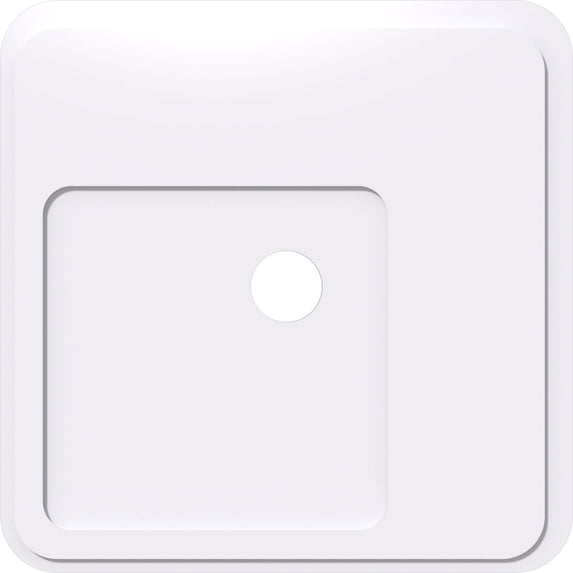 Ekena Millwork Lucan Architectural Grade PVC Ceiling Medallion