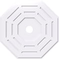 thumbnail image 1 of 40"OD x 5"ID x 16"C x 1"P Westin Architectural Grade PVC Contemporary Ceiling Medallion, 1 of 11