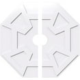thumbnail image 1 of 40"OD x 6"ID x 14"C x 1"P Logan Architectural Grade PVC Contemporary Ceiling Medallion, Two Piece, 1 of 11