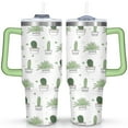 thumbnail image 1 of 40 OZ Cactus Coffee Cup Gifts for Women Men Birthday Travel Cup Gifts for Husband Son Dad Insulated Stainless Steel Coffee Mug with Handle, 1 of 7