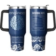 thumbnail image 1 of 40 OZ Engineer Tumbler with Handle and Straw, Gifts for Engineers Mechanical Double Wall Engineers Cups, Reusable Insulated Engineer Coffee Mug, Stainless Steel Engineer Cup Gifts for Engineers Men, 1 of 6