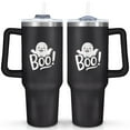 thumbnail image 1 of 40 OZ Happy Halloween Cup with Handle Double Wall Vacuum Insulation Travel Coffee Mug Gift for Travel Commuting, 1 of 7