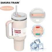 40 OZ Stainless Steel Vacuum Insulated Love Tumbler With Lid And Straw, Double-Wall Vacuum Tumbler, Water Bottle, Coffee Mugs, Best Christmas Gifts, Birthday Gi