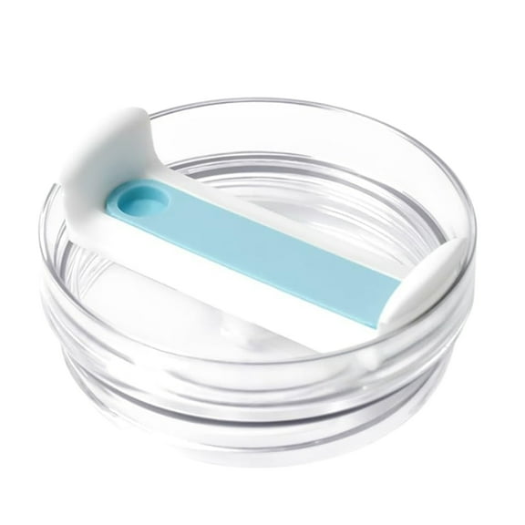 40 OZ Tumbler Lid Replacement Fit for Cup, 2 Pack Clear Replacement Lids Fit for Travel Tumbler, Spill Proof Tumbler Covers for Cup Accessories - Style 2