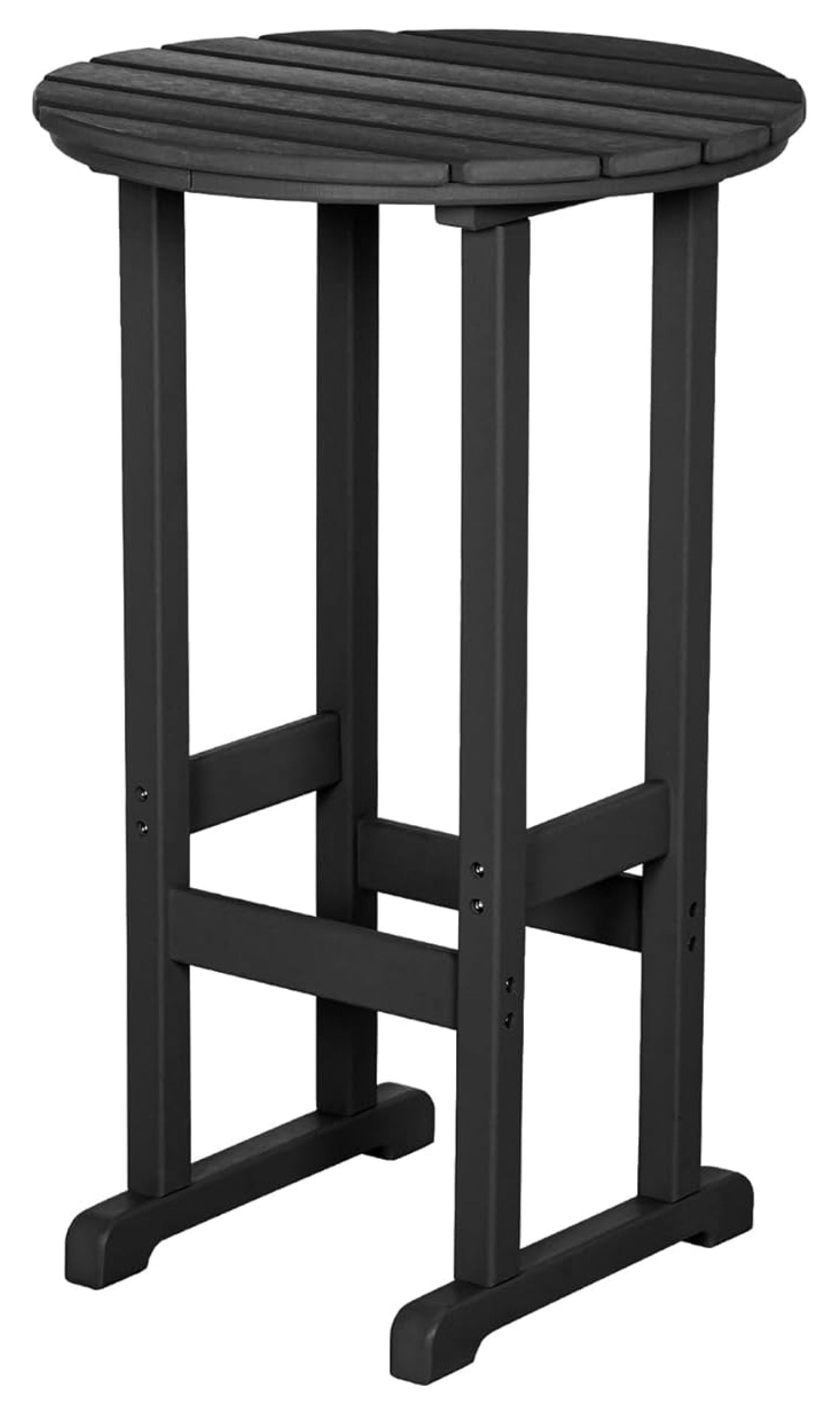 40" Outdoor Bar Table, All Weather HDPE Bar Height Patio Table Counter ...
