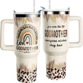 thumbnail image 1 of 40 Oz Mom Tumbler With Handle And Straw, Godmother Gifts From Godchild, Gifts For Godmother, Godmother Christmas Gifts, Best Godmother Ever Gift, Christmas Gifts For Godmother, 1 of 6