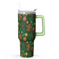 thumbnail image 1 of 40 Oz Winter Tumbler With Handle, Christmas Day Coffee Mug Cup, Festive Holiday Present, 1 of 4