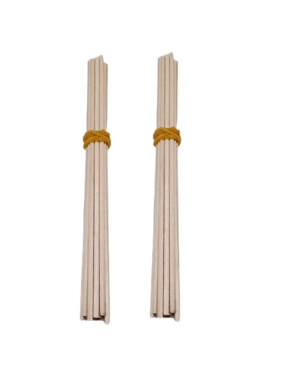 40 PCS 15CM Wooden Round Dowel Rods Clean Dust Shockproof Pivot Hole Watch Repair Counting Sticks Building Model Woodworking DIY Craft Repairing Part