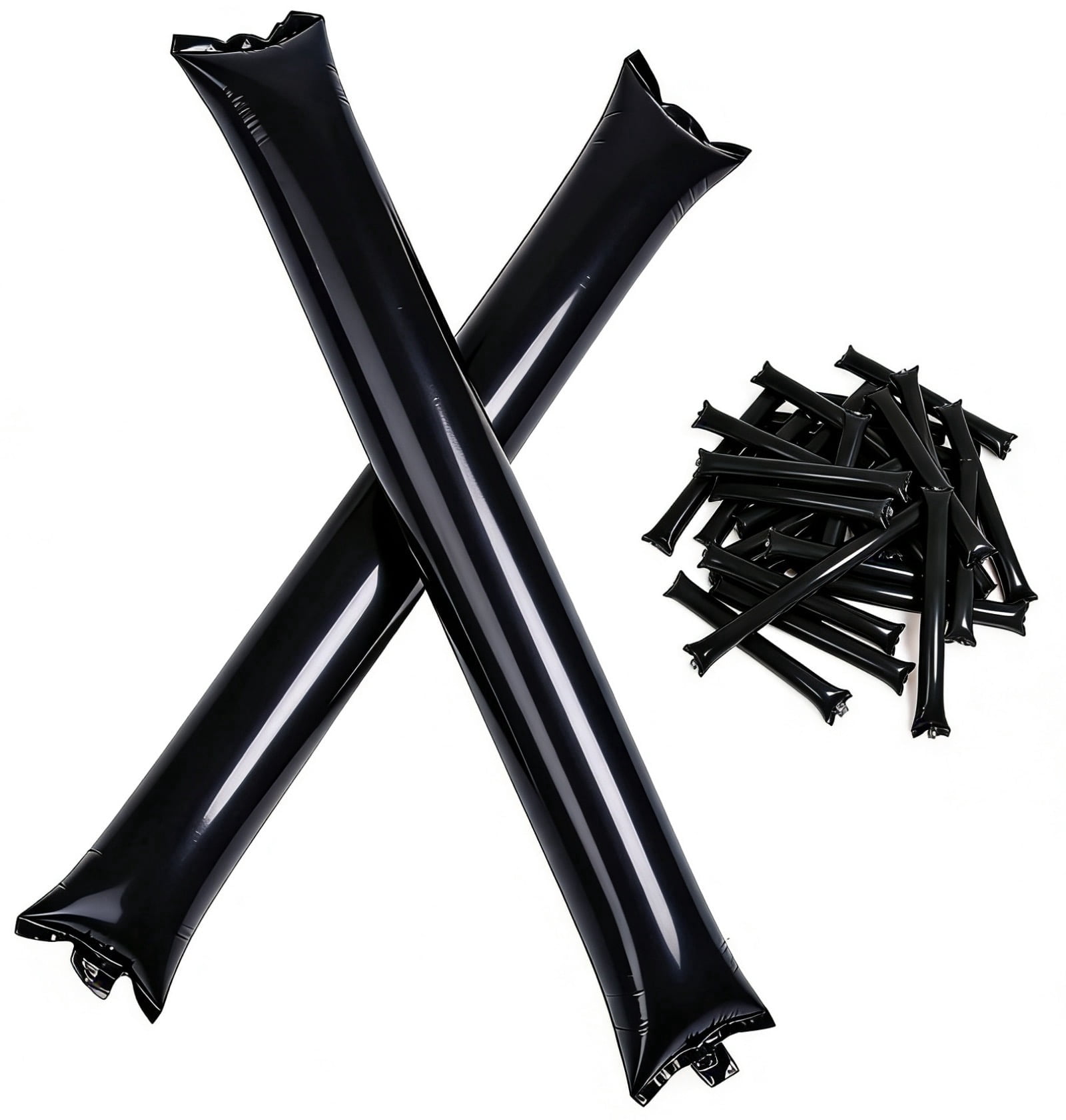 Squeaky Inflatable Sticks 40 PCS (20 Pairs) Inflatable Bam Bam Thunder Sticks - Stadium Noise ...