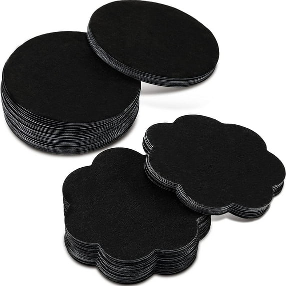 40 PCS Disposable Nipple Breast Covers Adhesive Breast Pasties Petal Bra Pasties for Women