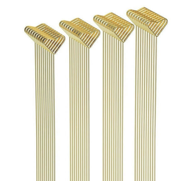 40 PCS Floral Card Holder Picks - Flower Sticks for Bouquets, Wedding Centerpieces, Photo