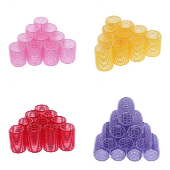 40 PCS Salon Hairdressing Curlers, DIY Curly Hairstyle Heatless (32/36/44/48mm)