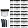 40 Pack 4oz Glass Jars with Lids High Quality & Versatile Ideal for