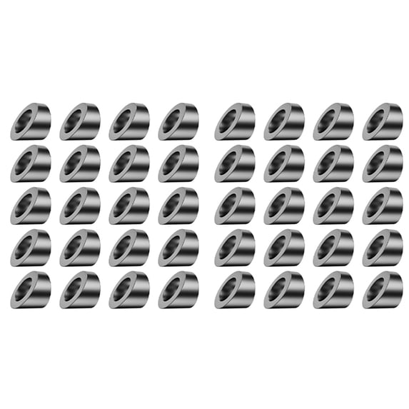 Cable Railing Washers 40 Pack 5/16Inch ID Black Angle Washers for Cable Railing Posts, for 1 ...