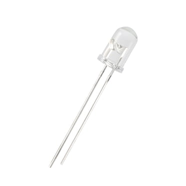 Teufeltronnics 100-Piece 5mm 940nm Infrared LED Emitters - Clear IR Diodes
