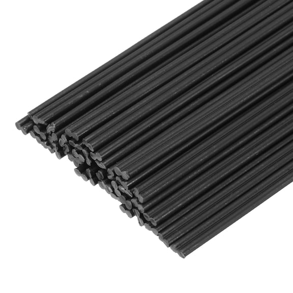 40 Pack 8 Inch Plastic Welding Rods Welding Strips Welder Rods, Black