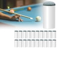 thumbnail image 1 of 40 Pack Billiard Pool Cue Tips, Slip on Pool Cue Repair Tips Kit, 12/13mm Billiard Pool Cue Stick Tips Screw on Tips,Plastic Pool Snooker Billiard Cue Stick Slip Push On Tips(12mm*20+13mm*20), 1 of 6