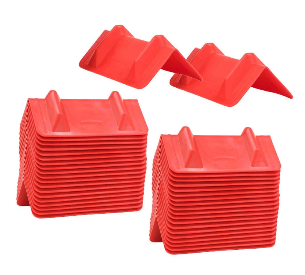 (40 Pack) Corner Protector V-Shaped 4" X 11"