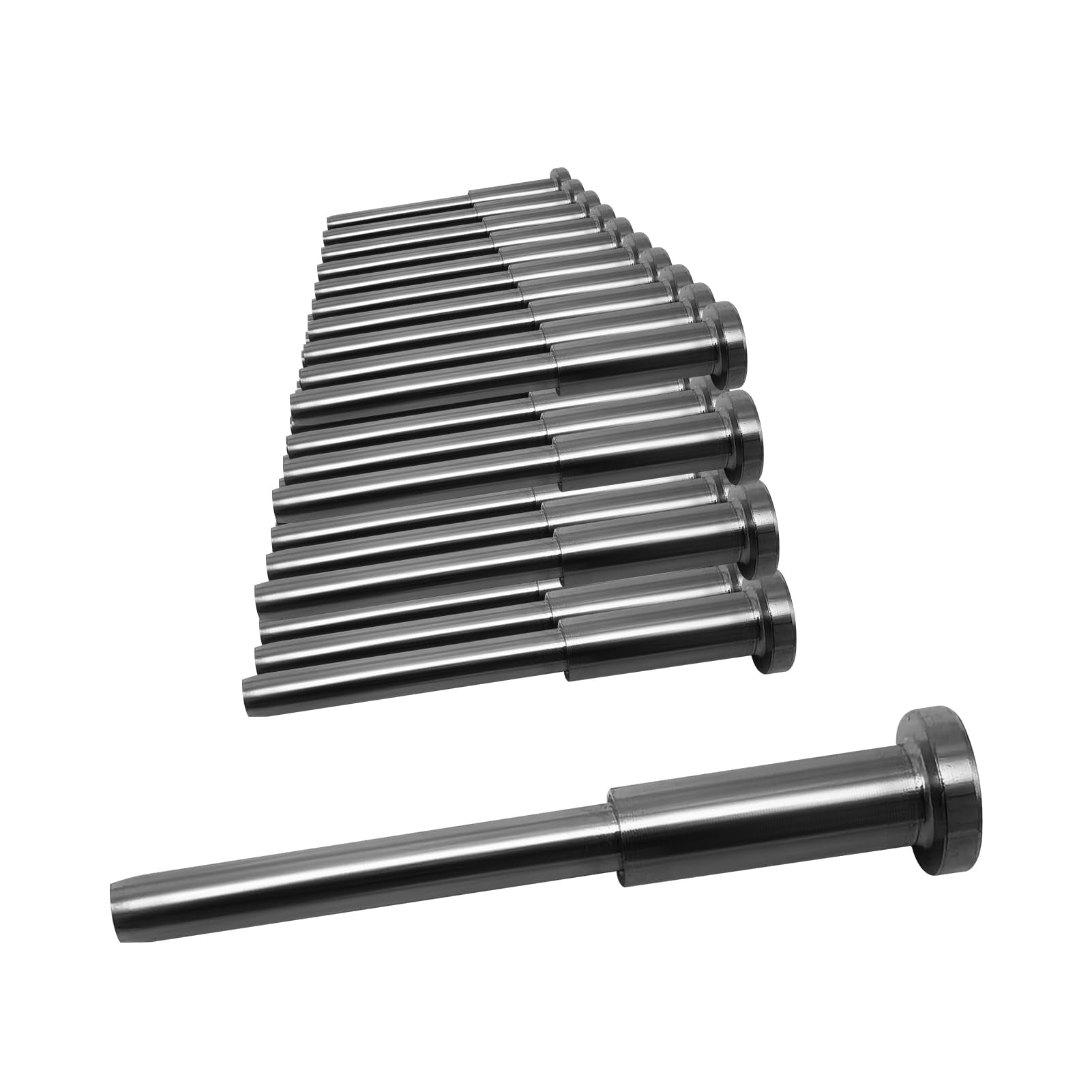 BLIKA 40-Pack 3/16" Invisible Cable Railing Kit - Stainless Steel Tensioners & Swage Studs For Wood/Metal Posts