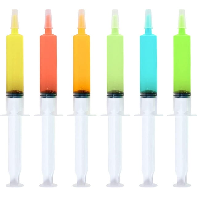 40 Pack Jello Shot Syringes 1.5 oz Reusable Plastic Syringe for