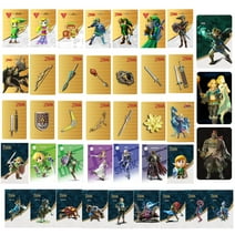40-Pack NFC Cards Compatible Zelda Breathe of The Wild and Tears of The Kingdom amiibo