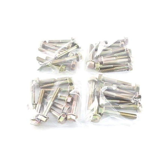 40 Pack Of Head Bolts Compatible With Mercury 6 Cyl 3.625 Bore 3L Pro Max 300 HP 6 Cyl 3.501 Bore 2.5L Jet 110 HP By Parts 820-105-40 10-8M0045380