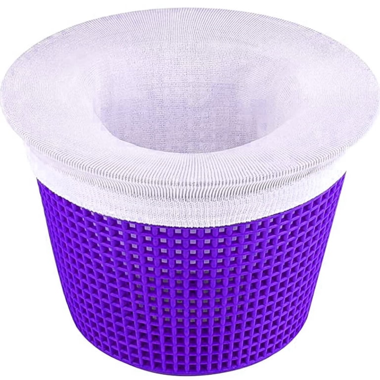 Pool Skimmer Socken 40 Stück – Wiederverwendbar, Für Skimmerkörbe, Hält Schmutz & Blätter Fern