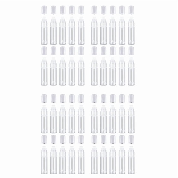 40 Pack Refillable Acrylic Paint Markers 15mm Empty Acrylic Markers Clear White Paint Marker Pens for Rock Painting Wood
