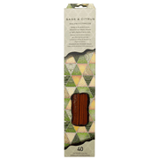 40 Pack Sage and Citrus Incense Sticks, Long Lasting Fragrance for Relaxation, Meditation, Yoga, Journaling, Home Ambiance, Smooth Burn, Ideal for Daily Use, Aromatherapy