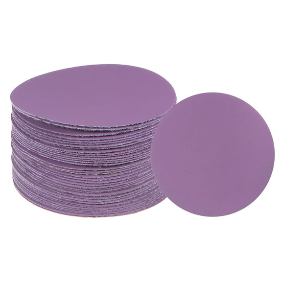 40 Packs 1000 Grit Purple Sanding Discs 3 Inch Hook and Loop Circular Sandpapers Wet Dry Polish
