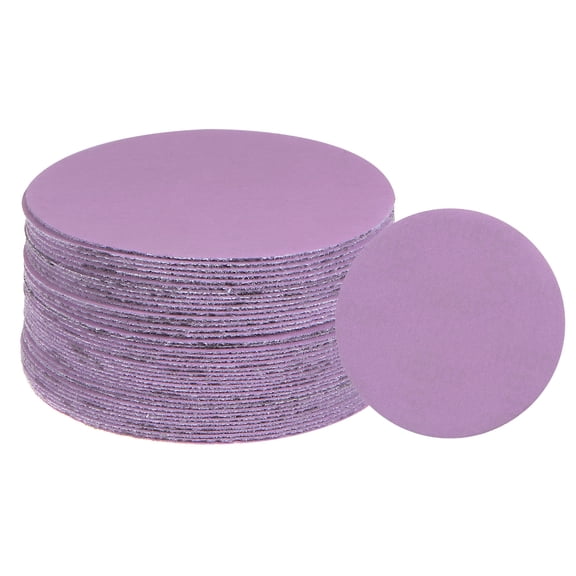 40 Packs 10000 Grit Purple Sanding Discs 3 Inch Hook and Loop Circular Sandpapers Wet Dry Polish