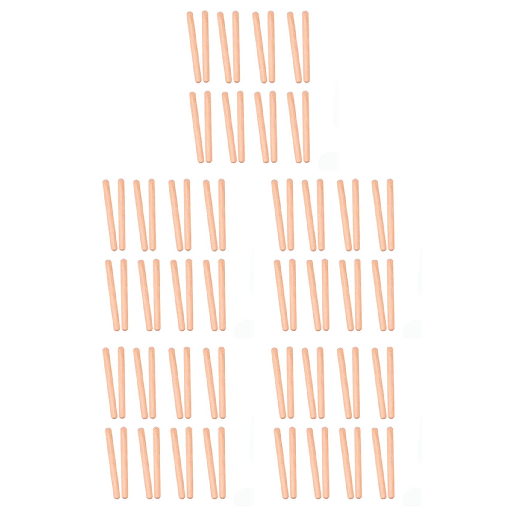 Tree2018 Classical Wood Claves, Musical Percussion Instrument,7.8 Inch