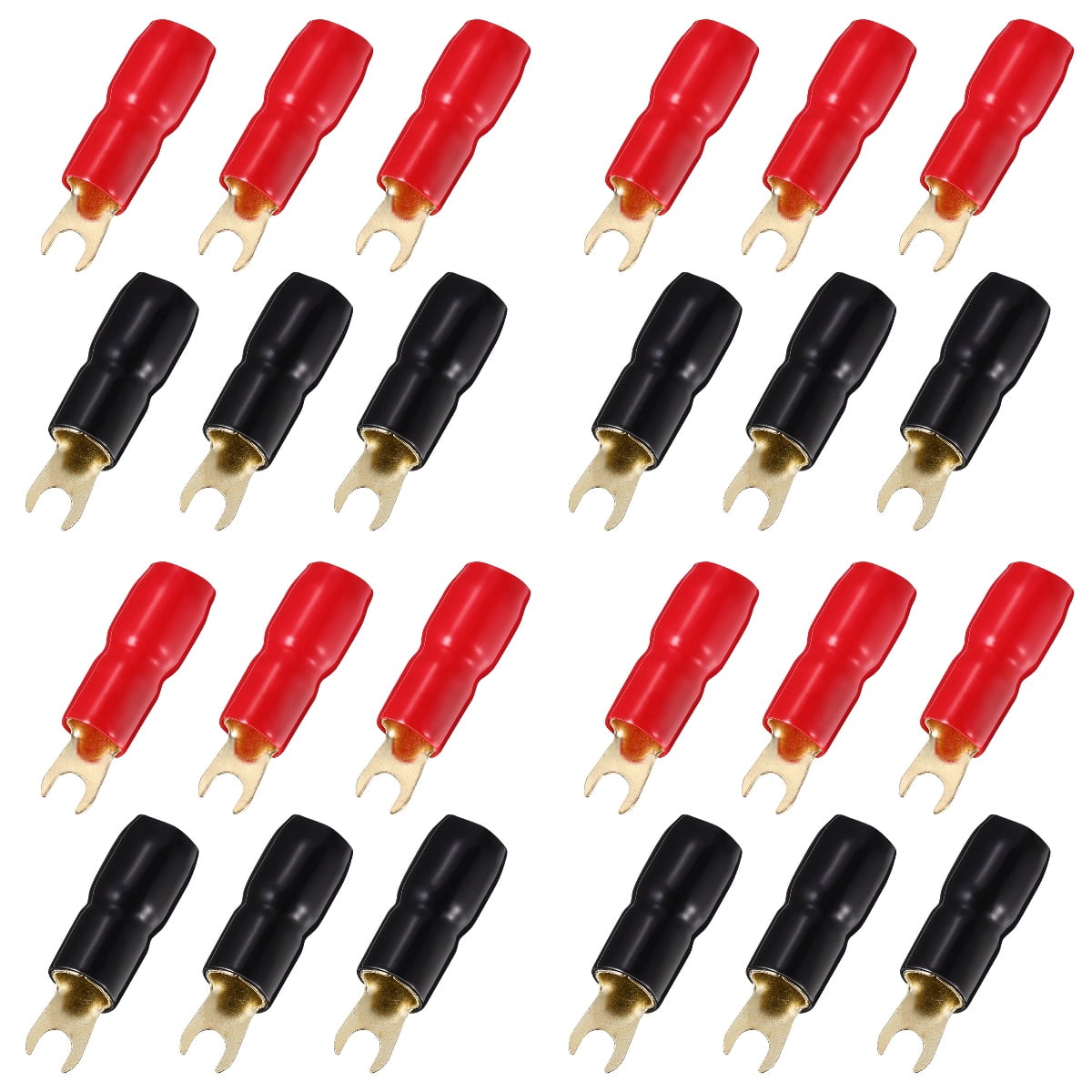 25Pcs Quick Splice Snap Wire Connectors For 14-18AWG - Solderless Electrical Terminals Blue 0.75-2.5mm²