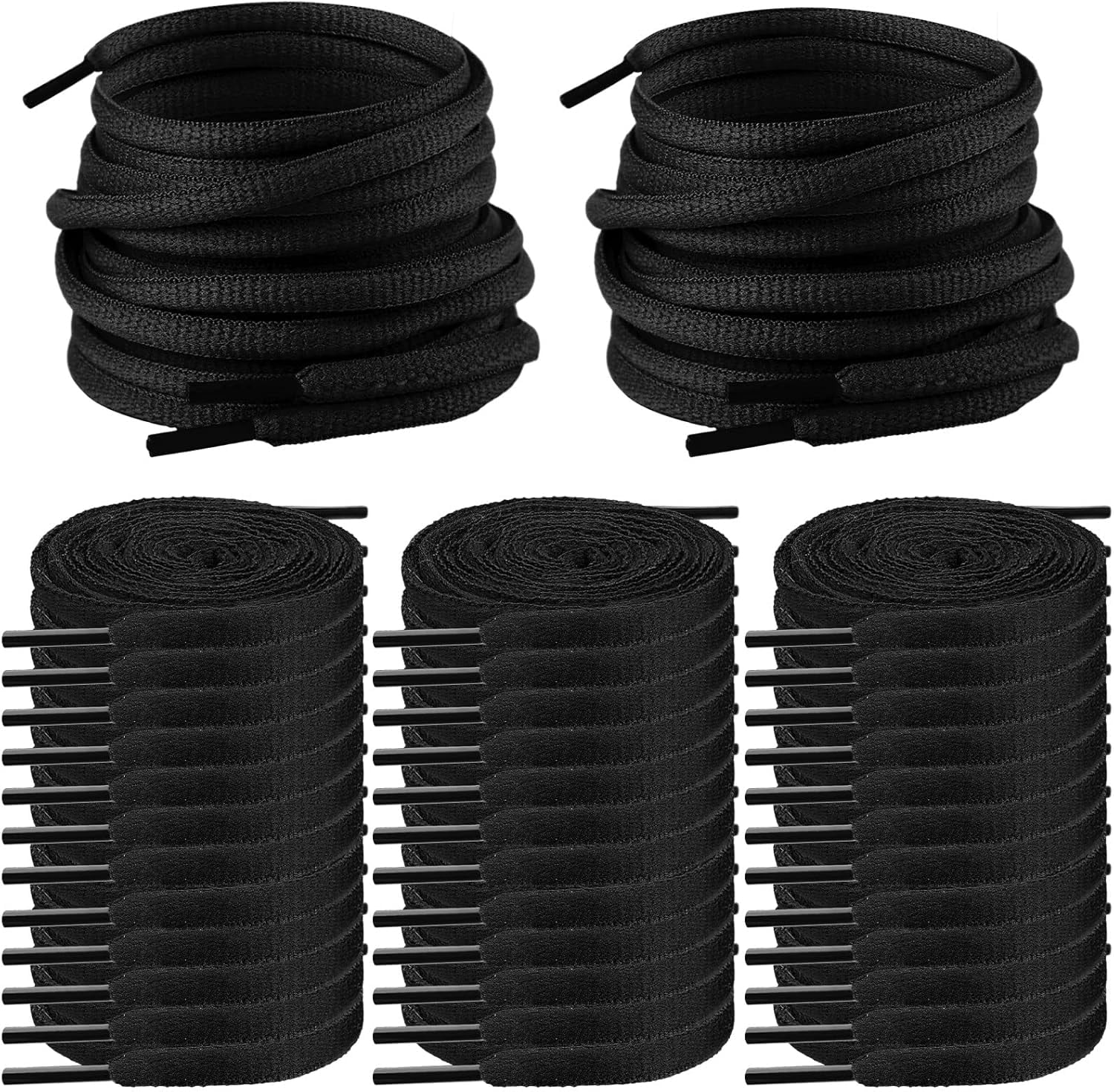 Bulk white shoelaces best sale