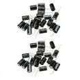 thumbnail image 1 of 40 Pcs 13X21mm 2200UF 25V Radial Aluminum Electrolytic Capacitors, 1 of 8
