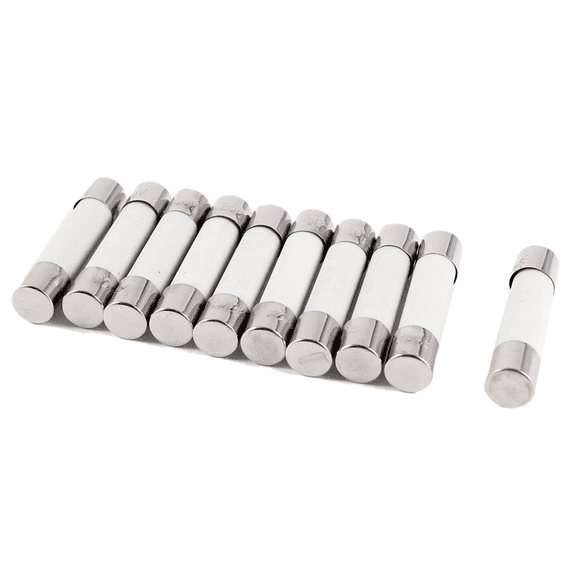 40 Pcs 250V 30A 6x30mm Cylindrical Ceramic Tube Fuses Link