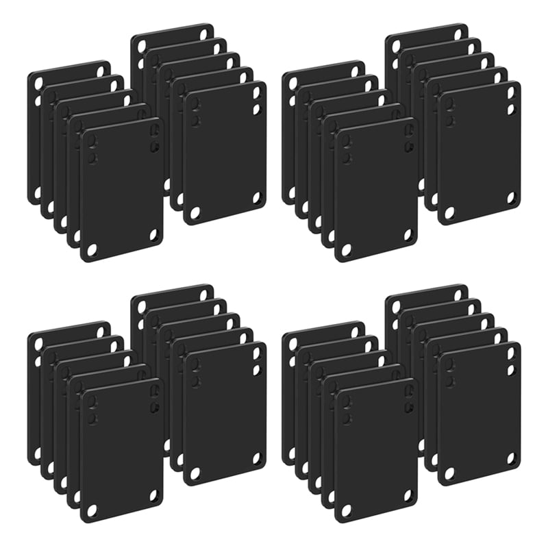 40 Pcs 3 mm Skateboard Riser Shock Pads Longboard Rise Pads Skateboard