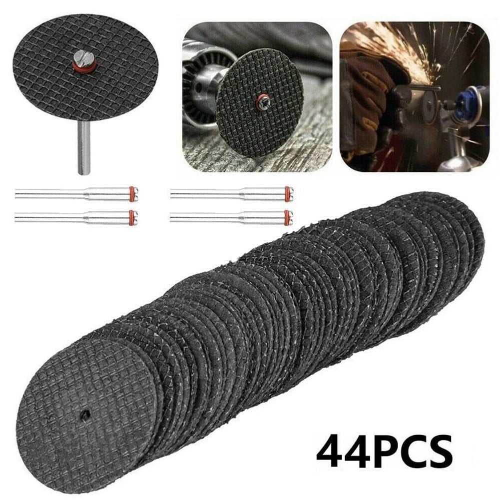 40 Pcs 32mm Fiberglass Reinforced Cutting Disc Cut-off Wheels with Mandrels