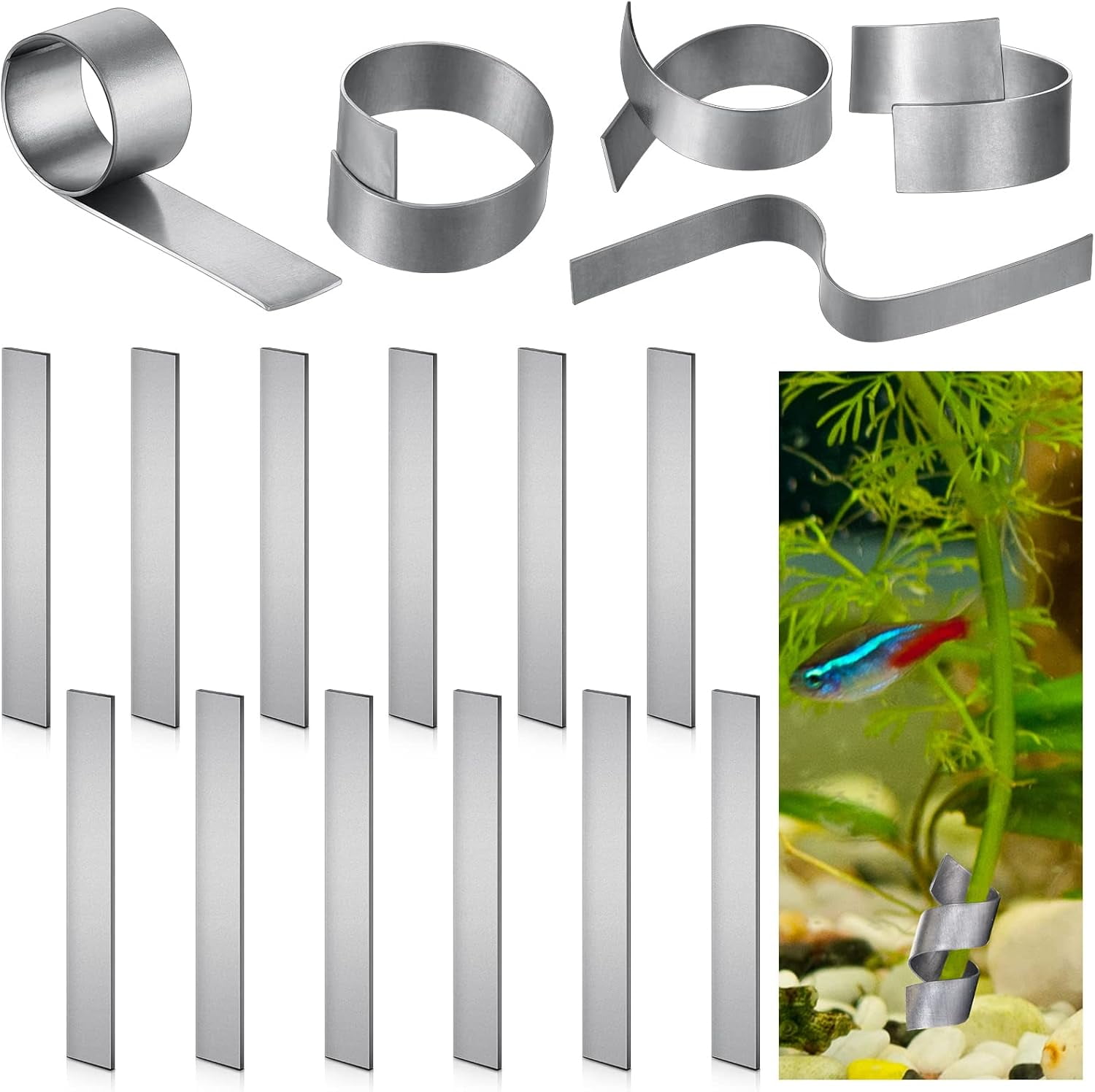 40 Pcs Aquarium Plant Over Weight Anchor About of 40 Pcs Plant Weights