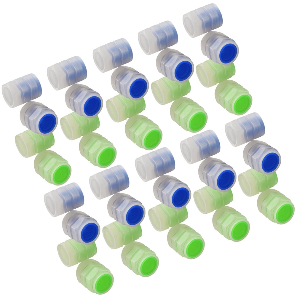 40 Pcs Bicycle Valve Cap Truck Valves Stem Covers Car Accessory Tire